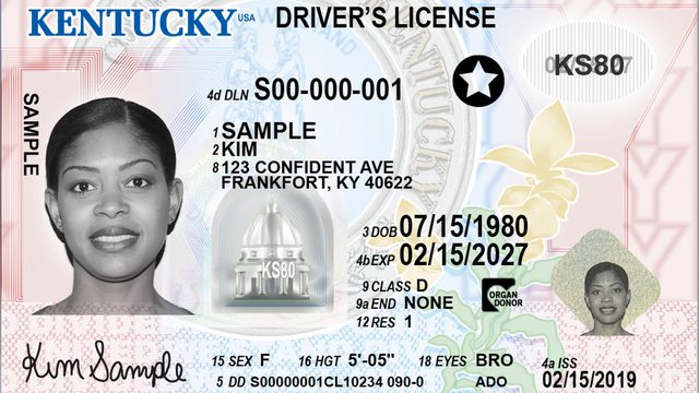 REAL ID-compliant card